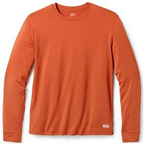 REI Co-op Active Pursuits Long-Sleeve T-Shirt - Men's Small In Bedrock NWT